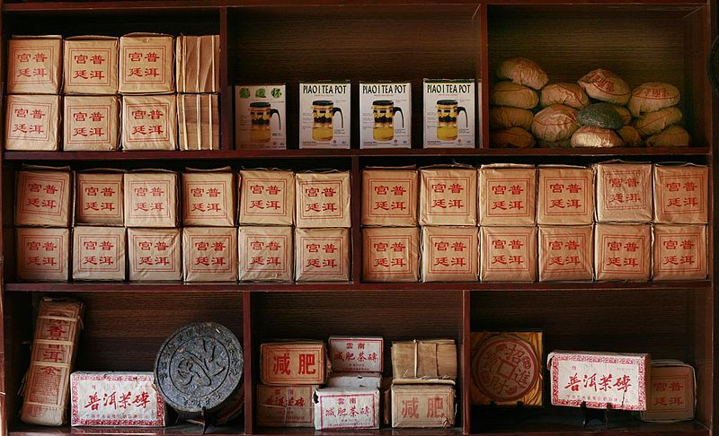 Im Teeladen (Bild: Steve Evans, Wikimedia, CC)