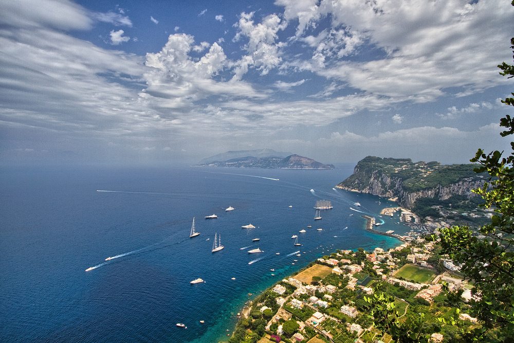 Hafen von Capri. (Urheber: Martina Friedl / pixelio.de)