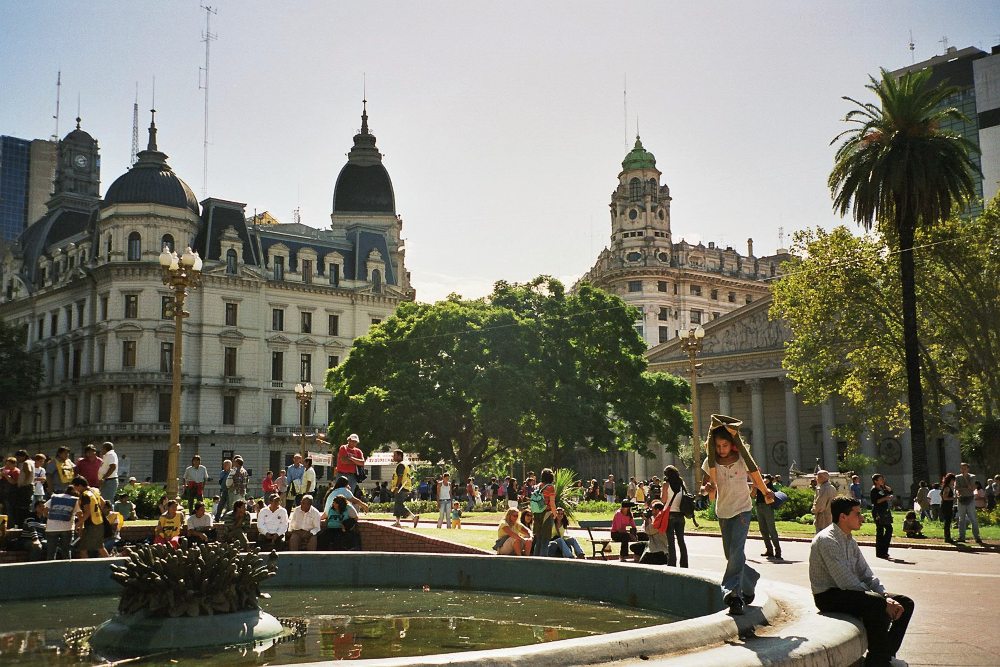 Plaza de Mayo in Buenos Aires. (Urheber: Judith / <a href="http://pixelio.de" target="_blank">pixelio.de</a>)