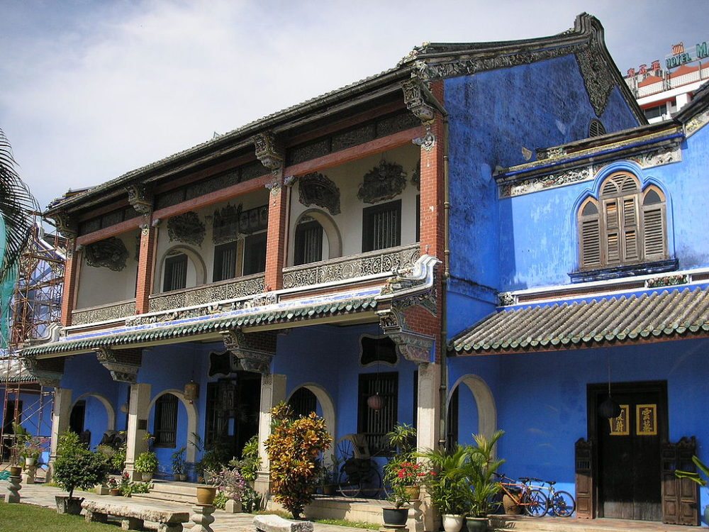 Die berühmte „Blue Mansion“, früher Eigentum eines chinesischen Händlers, heute Museum und Hotel (Bild: Gryffindor, Wikimedia, CC)