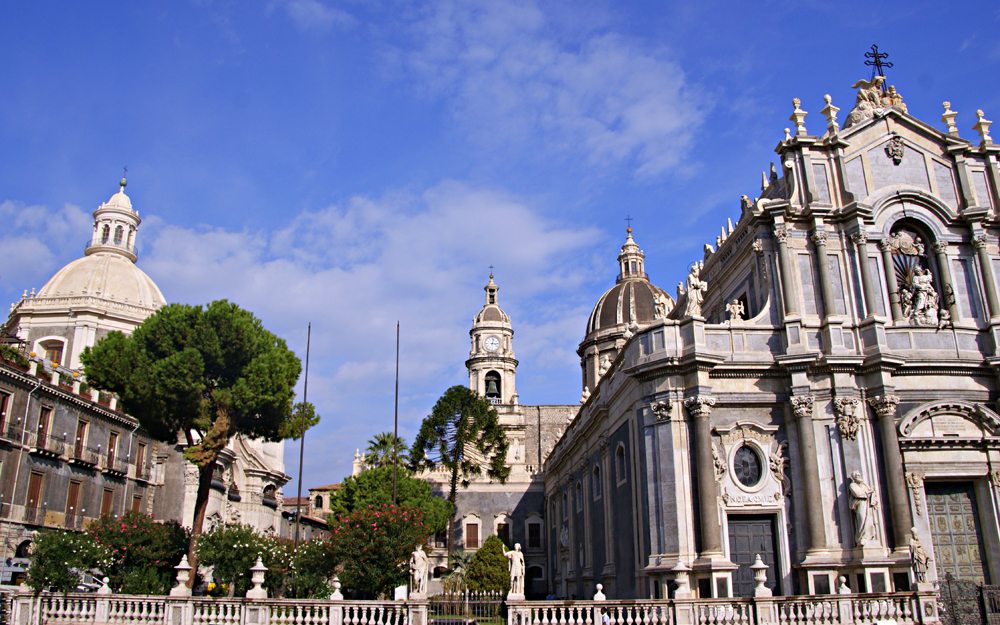 Kathedrale der Heiligen Agatha, Catania (Bild: Katharina Wieland Müller  / pixelio.de)