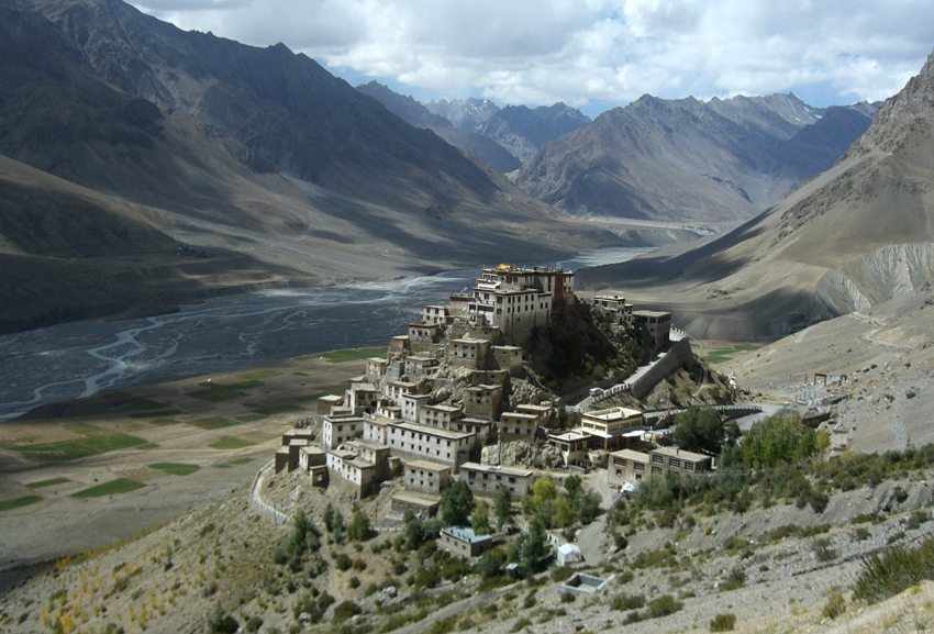Das Kloster Key Gompa bei Dharamsala (Bild: 4ocima, Wikimedia, CC)