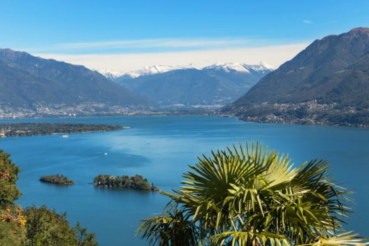 Die Brissago Inseln Botanischer Garten Im Lago Maggiore